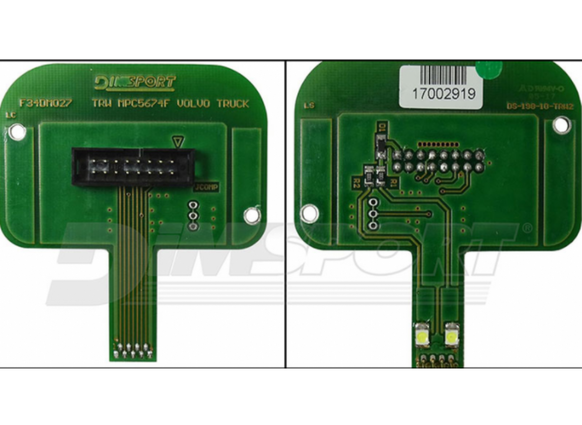 F34DM027 - Adattatore TRW EMS2.3